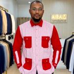 Chemise pour homme à manches longues,