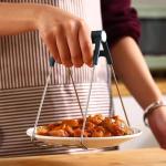 Ensemble de pince de Cuisine en Acier Inoxydable et Antibrûlure