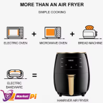 🍟 Friteuse à Air Chaud Grande Capacité 6L