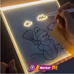 ✨🖍️ Tableau Veilleuse LED Acrylique Réutilisable